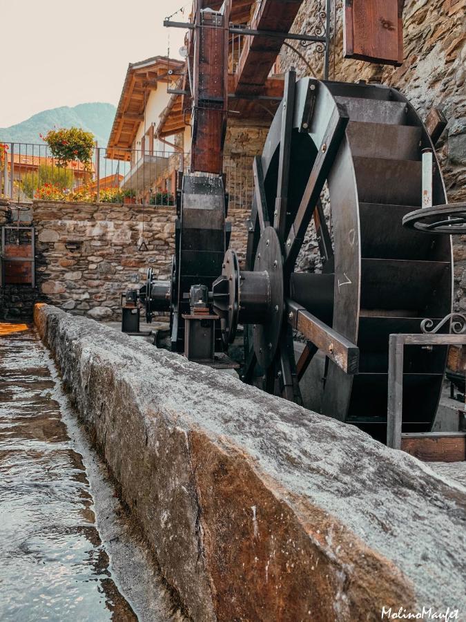 Il Fienile - Lake Como Heritage Home In Molino Maufet Watermill - Lake View Terrace Colico Exteriör bild