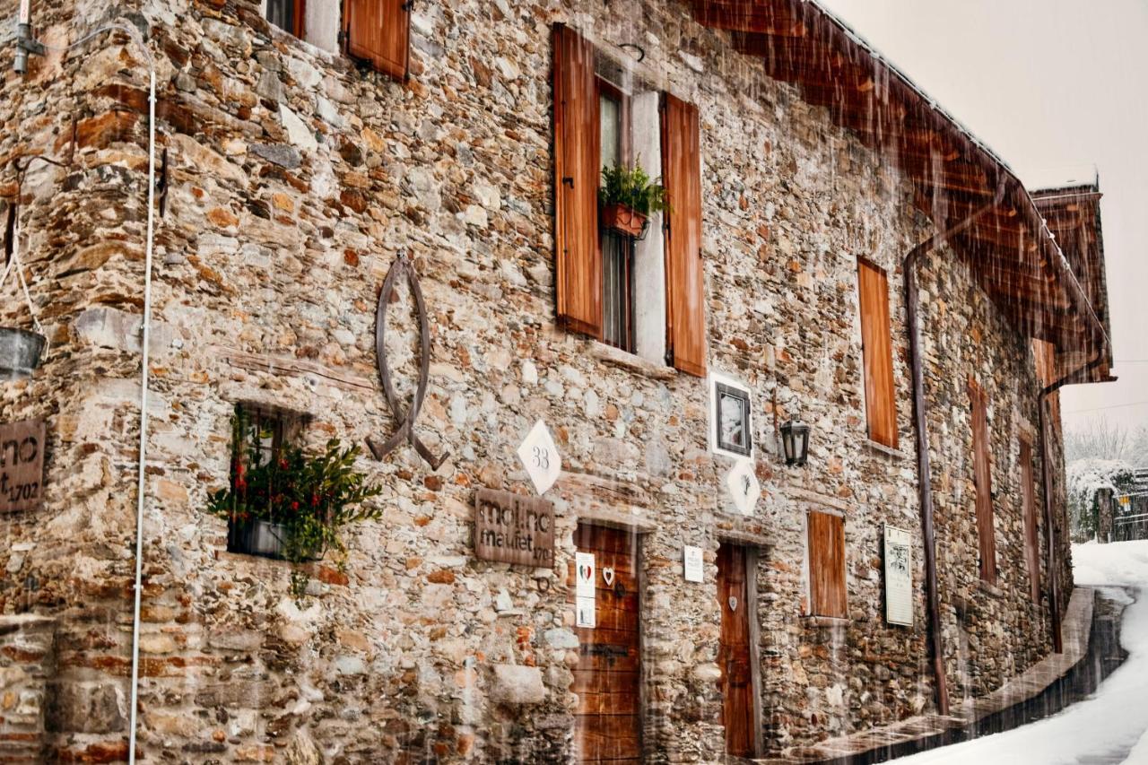 Il Fienile - Lake Como Heritage Home In Molino Maufet Watermill - Lake View Terrace Colico Exteriör bild