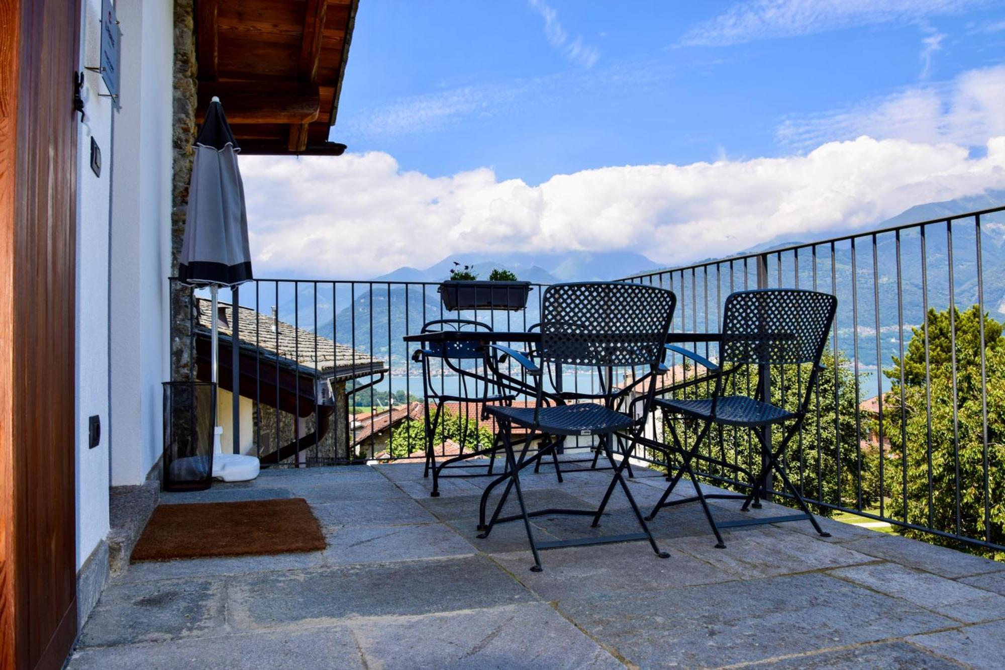 Il Fienile - Lake Como Heritage Home In Molino Maufet Watermill - Lake View Terrace Colico Exteriör bild